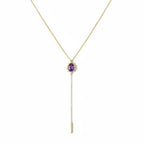 Collar Y- amatista