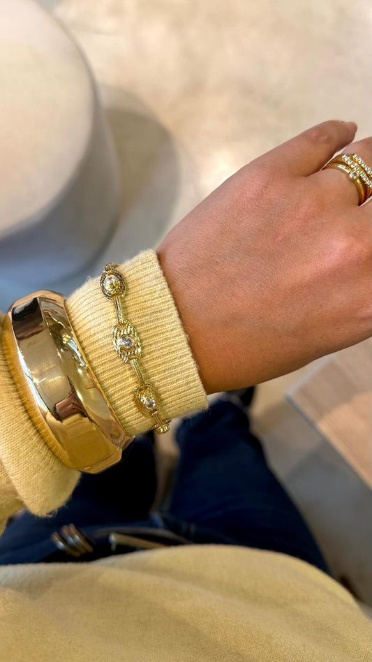 Pulsera bombai gold