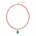 Collar Buzios coral