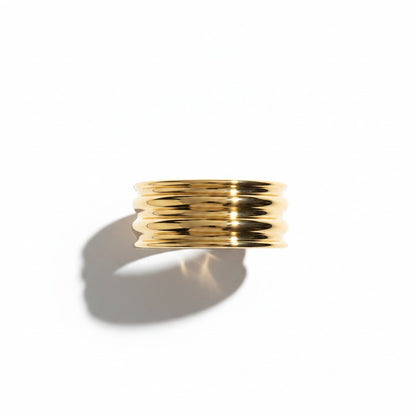 Brazalete triple gold XL