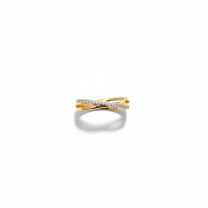 Anillo cross gold