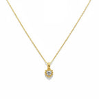Collar mini love cristal