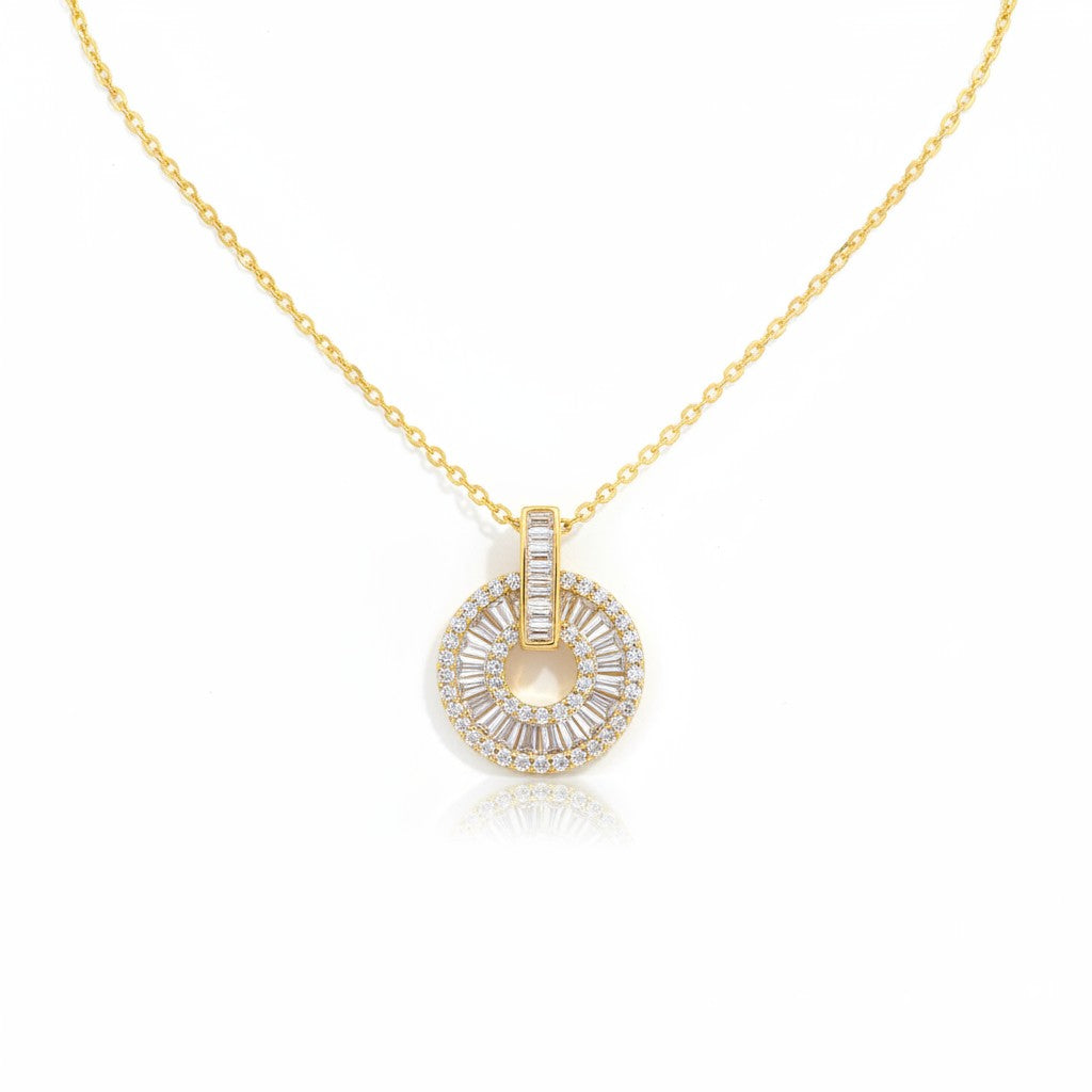 Collar Elsa cristales