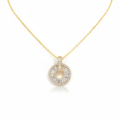 Collar Elsa cristales