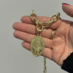 Collar Virgen de los Rayos maxi