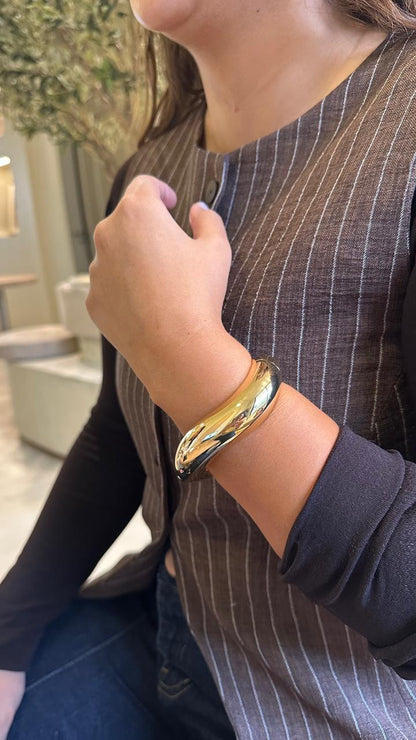 Brazalete ondas gold