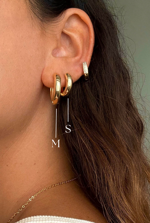 Golden hoops S
