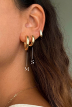 Golden hoops M