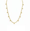 Choker bolitas gold