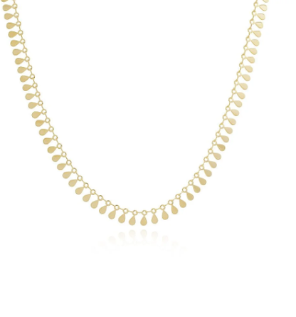 Choker gotas gold