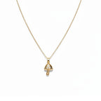 Collar Cogumelo gold