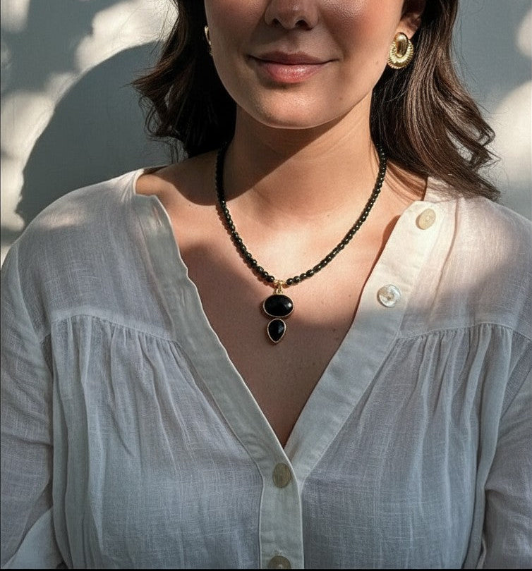 Collar Buzios negro