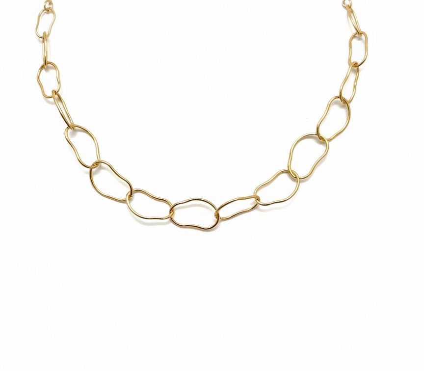 Collar ondas gold