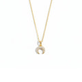 Collar media luna shiny