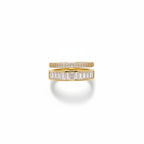 Anillo doble cristales XL