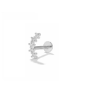 Piercing Siena silver