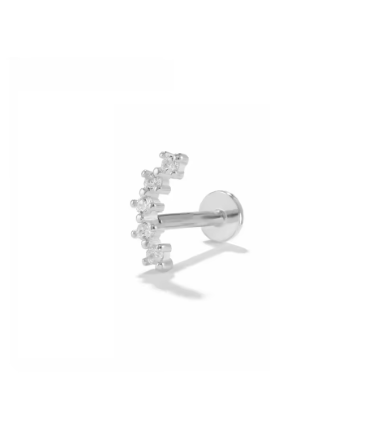 Piercing Siena silver