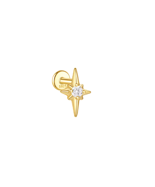 Piercing estrella del norte