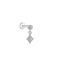 Piercing mini rombo silver