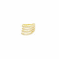 Earcuff big shiny gold