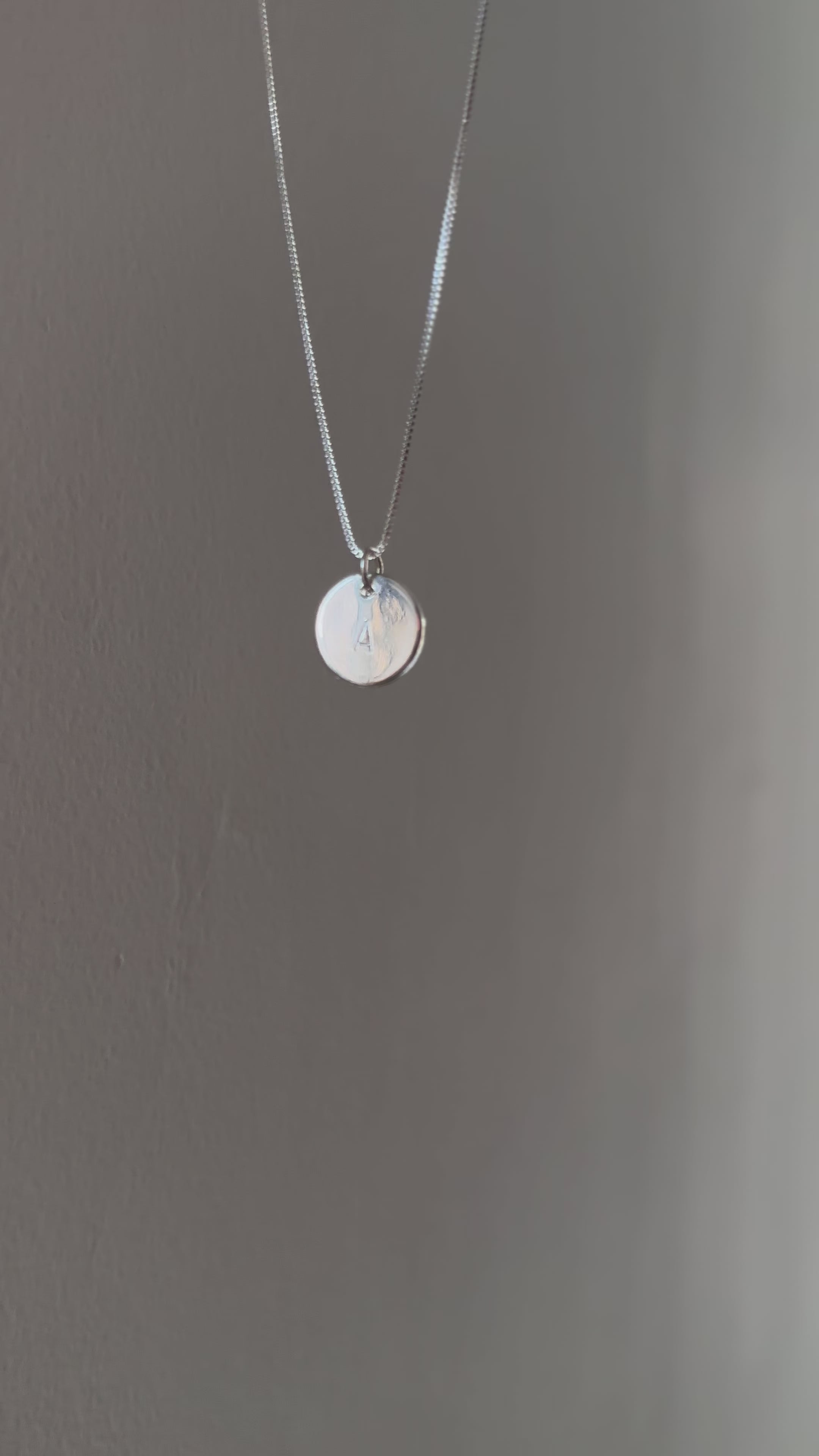 Collar personalizado S silver