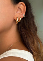 Golden hoops M