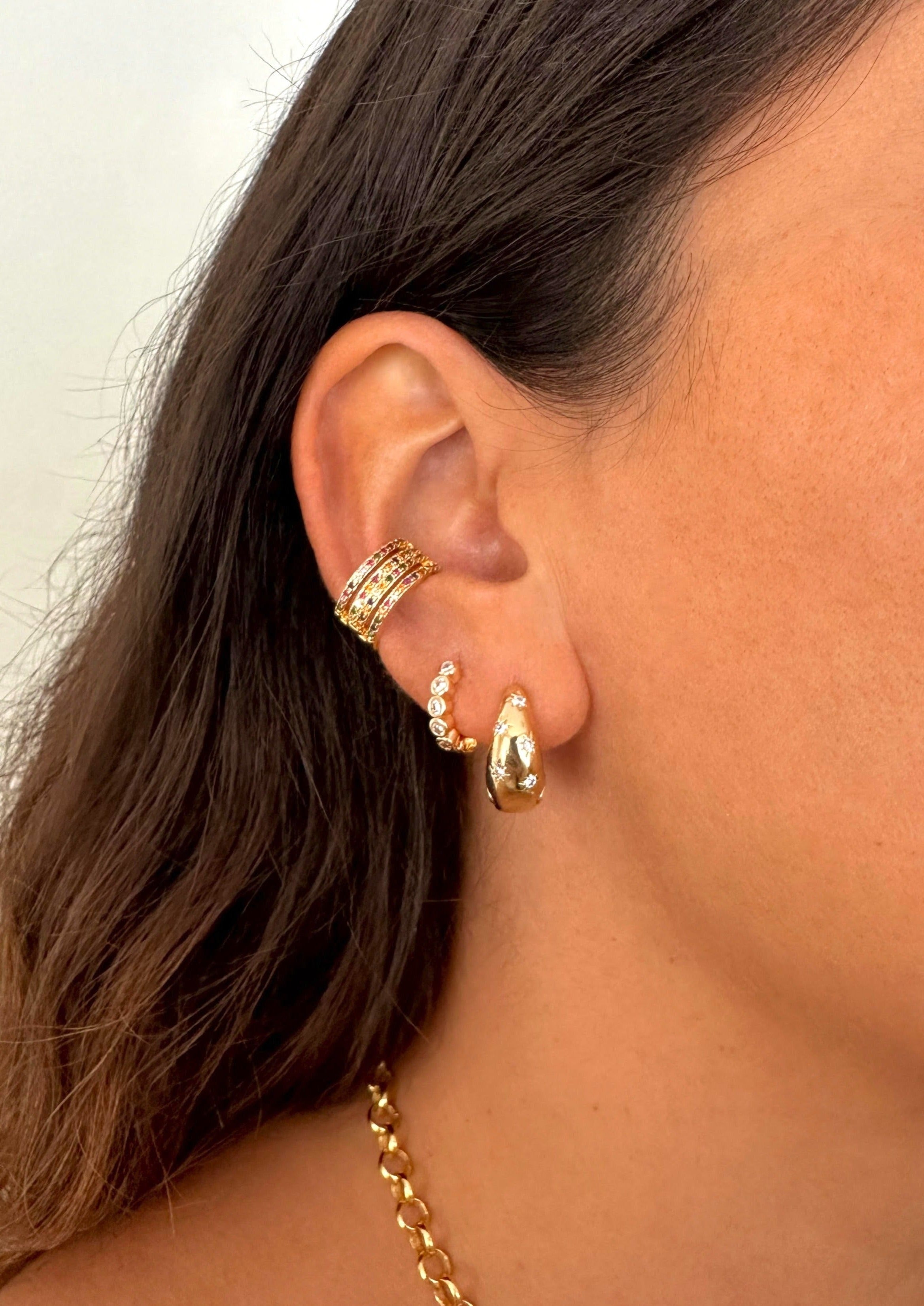 Earcuff arcoiris