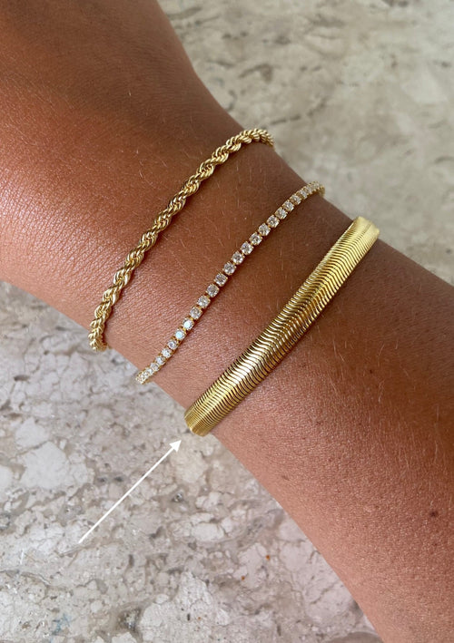 Pulsera cinta gold