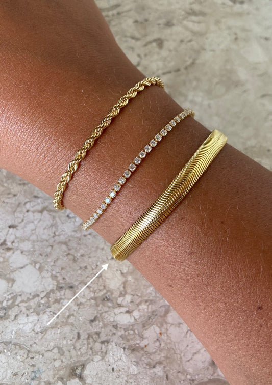 Pulsera cinta gold